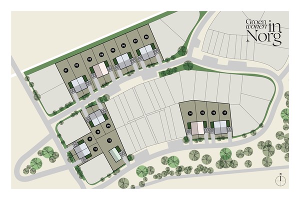 Floorplan - Lange Akker Bouwnummer 1 fase 1, 9331 DA Norg